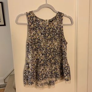 Peplum summer top